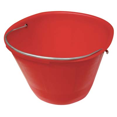 SECCHIO MURATORE PE ROSSO D.CM 36 LITRI 8 M.ZINCATO Immagine principale del prodotto