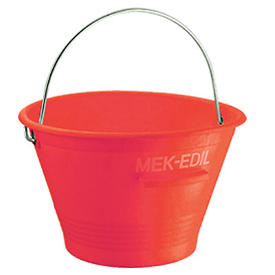 SECCHIO MURATORE MEK-EDIL PE ROSSO D.CM 36 LITRI 14 M.ZINCATO Immagine principale del prodotto