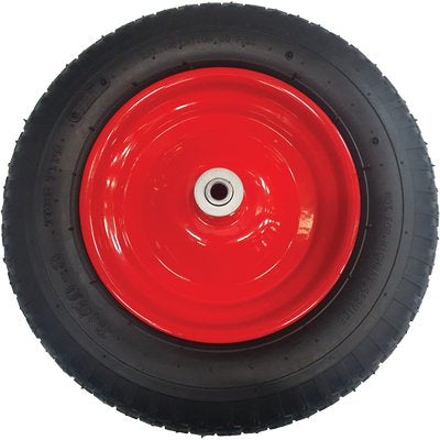 RUOTA PNEUMATICA X CARRIOLA BPA WORKIT 3.50X8" DISCO METALLO ASSE MM 12X170 + PFU Immagine principale del prodotto