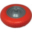 RUOTA PU ANTIFORO X CARRIOLA BPA WORKIT 3,50X8" DISCO METALLO ASSE MM 12X170