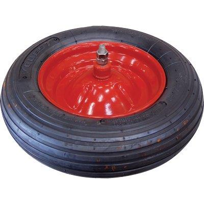 RUOTA PNEUMATICA X CARRIOLA WORKIT 3.50X8" DISCO METALLO ASSE MM 12X170 + PFU