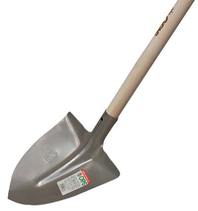 BADILE A PUNTA + SPALLA + M.LEGNO 108/00 TLM OFAS ACCIAIO AL BORO TEMPRATO/PIOPPO CM 29X28,5 GR 1300