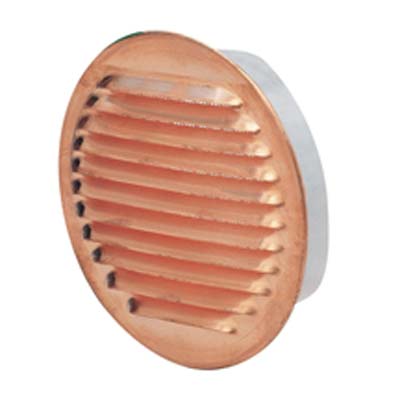 BOCCHETTA AERAZIONE RAME TONDA BOCCAGLIO PLASTICA MM 100