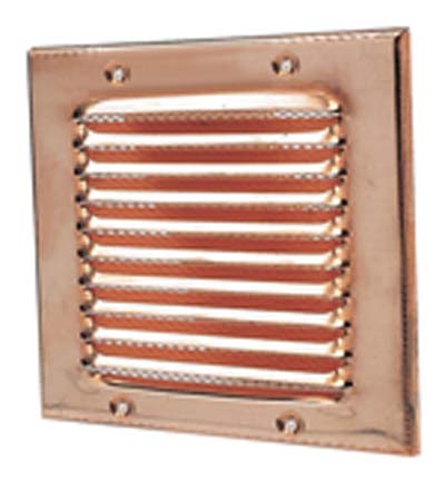 BOCCHETTA AERAZIONE RAME QUADRA MM 230X230 Immagine principale del prodotto