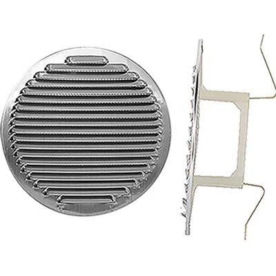BOCCHETTA AERAZIONE ALLUMINIO TONDA + MOLLE MM 80/125 Immagine principale del prodotto