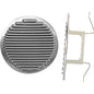 BOCCHETTA AERAZIONE ALLUMINIO TONDA + MOLLE MM 80/125