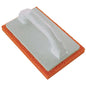 FRATTONE GOMMA ARANCIO BASE PLASTICA S. H.MM 15 MM 240X100