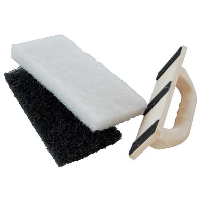 FRATTONE PULIZIA PIASTRELLE 873 ANCORA BASE POLIURETANO 2 TAMPONI H.MM 20 MM 250X120 Immagine principale del prodotto