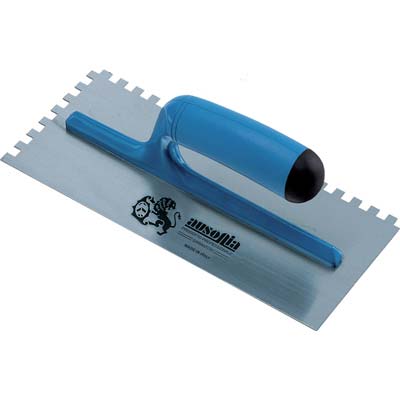 FRATTONE ACCIAIO DENTATO AUSONIA BASE PLASTICA DX D.MM  7,5X7,5 MM 120X280