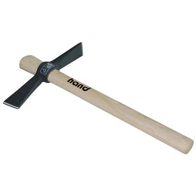 MARTELLINA MURATORE MALEPEGGIO M.LEGNO WORKIT ACCIAIO FORGIATO SM.MM 27X36 GR 400 Immagine principale del prodotto