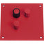 PIASTRA PIEGAFERRO ACCIAIO FORGIATO VERN MM 180/180