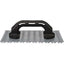 RASCHIATORE INTONACO ACCIAIO MANICO PLASTICA MM 250X150