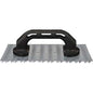 RASCHIATORE INTONACO ACCIAIO MANICO PLASTICA MM 250X150