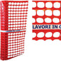 RETE PROTEZIONE CANTIERE LAVORI IN CORSO TENAX GR 150/MQ H.CM 100 ML 50