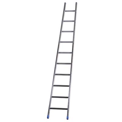 SCALA TRAPEZOIDALE PEDATA LARGA AGRIL MARCHETTI ALLUMINIO H.CM 300 PIOLI 10 EN 131 Immagine principale del prodotto