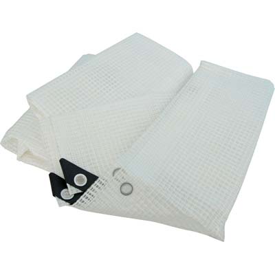 TELONE OCCHIELLATO LENO KRISTAL WORKIT TRASPARENTE GR/MQ 160 MT 3X2,5 + POLIECO