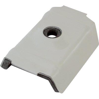 CAPPELLOTTO COPERTURE GRECATE GRECA MM 19/22 BIANCO/GRIGIO RAL9002 CF=PZ 100 Immagine principale del prodotto