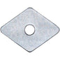 RONDELLA TIRAFONDO ROMBOIDALE PPL MM 30X30 FORO MM 7,0 CF=PZ 100