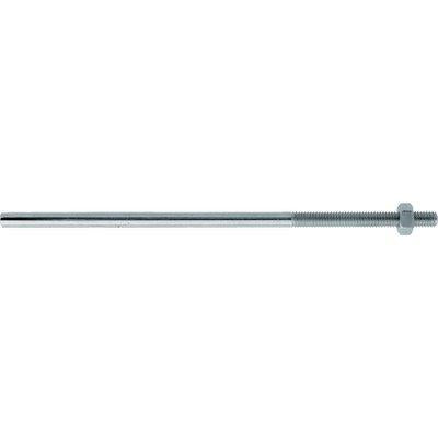 BARRETTA FILETTATA + DADO ZINCATI M6XMM 150 CF=PZ 200