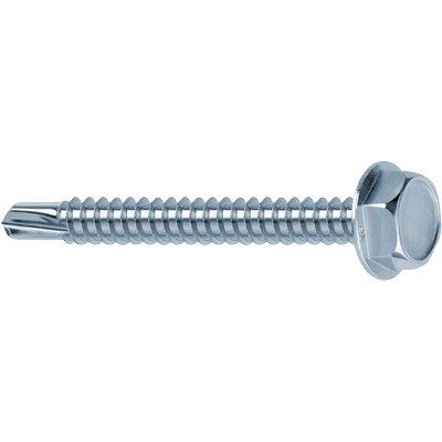 VITE AUTOPERFORANTE METALLO DRILLEX MUSTAD TECC ZINC BIANCA/CHROMITING MM 5,5X50 CF=PZ 200 Immagine principale del prodotto