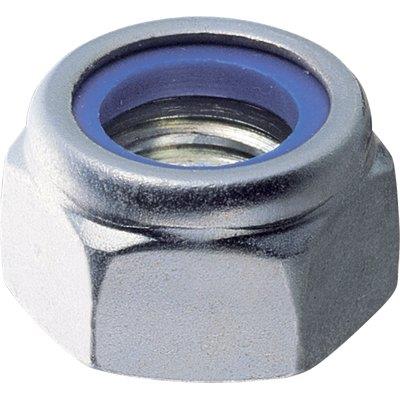 DADO ESAGONALE AUTOBLOCCANTE ALTO ZINCATO M  6 CF=PZ 500 Immagine principale del prodotto