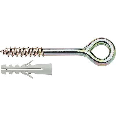 TASSELLO ACCIAIO/NYLON PONTEGGI E/PN ELEMATIC OCCHIOLO ZINCATO MM 50 + E/PN 14X140 Immagine principale del prodotto