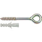 TASSELLO ACCIAIO/NYLON PONTEGGI E/PN ELEMATIC OCCHIOLO ZINCATO MM 50 + E/PN 14X120