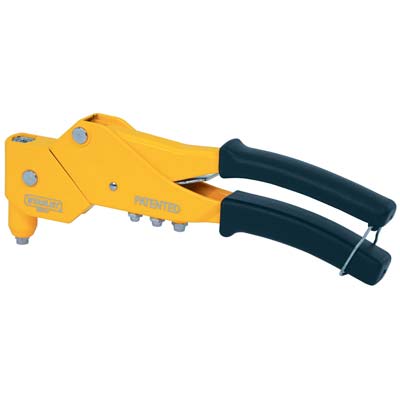 RIVETTATRICE MANUALE MR77 STANLEY ACCIAIO TESTA GIREVOLE MM 2,4/4,7