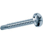 VITE AUTOPERFORANTE TC DRILLEX MUSTAD CAVA PH ZINC BIANCA/CHROM MM 4,8X38 CF=PZ 200