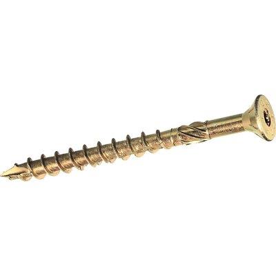 VITE LEGNO WOOD AMBROVIT CAVA TX25 ZINCATA GIALLA MM  4,5X 70 CF=PZ 200 Immagine principale del prodotto