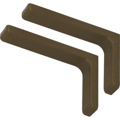 REGGIMENSOLA RICOPERTA LEONARDO BOLIS ACCIAIO/PLASTICA ROVERE MM 180X114 CF=PZ 2