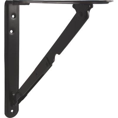 REGGIMENSOLA PIEGHEVOLE ACCIAIO VERNICIATO NERO MM 300X300 Immagine principale del prodotto