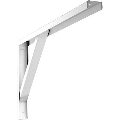 REGGIMENSOLA RIPOSTIGLIO ROBUSTA BOLIS ACCIAIO VERNICIATO BIANCO MM 300X155 Immagine principale del prodotto