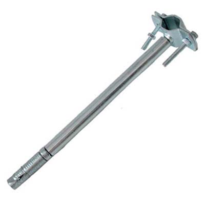 ZANCA ANTENNA A TASSELLARE ACCIAIO ZINCATO L.CM 25,5 MM 25/50 Immagine principale del prodotto