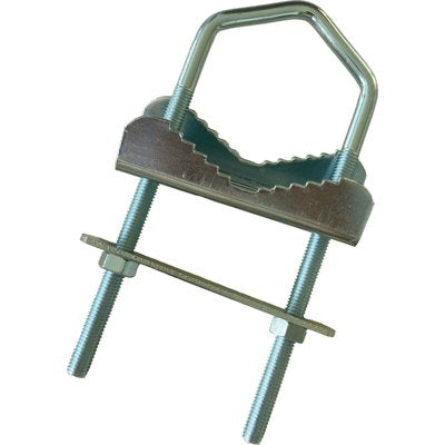 ZANCA ANTENNA A RINGHIERA ACCIAIO ZINCATO PALO MM 25/40 CM 11,5X4,0 Immagine principale del prodotto