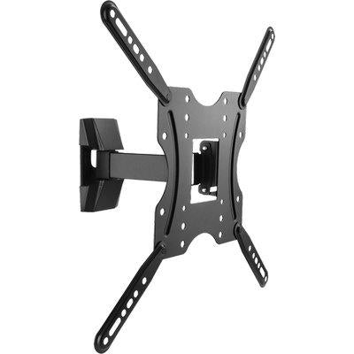 SUPPORTO TV PIATTA BR LED 40 BRAVO ACCIAIO VERNICIATO NERO 32"/55" 45° KG 30