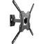 SUPPORTO TV PIATTA BR LED 40 BRAVO ACCIAIO VERNICIATO NERO 32"/55" 45° KG 30