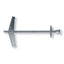 ANCORA A SOFFITTO KD 4 FISCHER DADO OTTONE CAVA TA