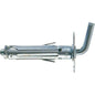 TASSELLO ACCIAIO SBS GANCIO CORTO FISCHER SBS 9/8 CF=PZ 100