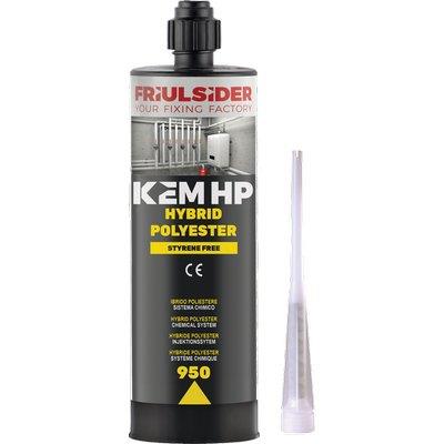 ANCORANTE CHIMICO KEM 950 FRIULSIDER POLIESTERE NO STIRENE ML 400 Immagine principale del prodotto