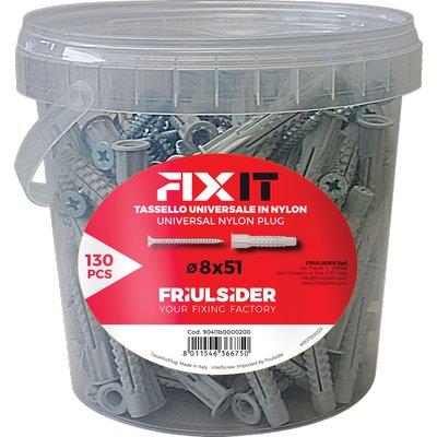 TASSELLO NYLON FIXIT VITE TSP PROMOPACK FRIULSIDER MM 8X51 CF=PZ 130 Immagine principale del prodotto