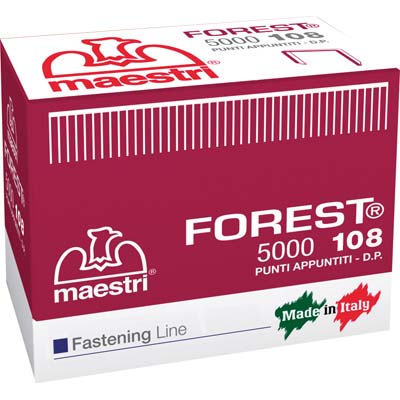 PUNTO FOREST 108 X FISSATRICE RO-MA ZINCATO CF=PZ 5000 MM 10,05X8
