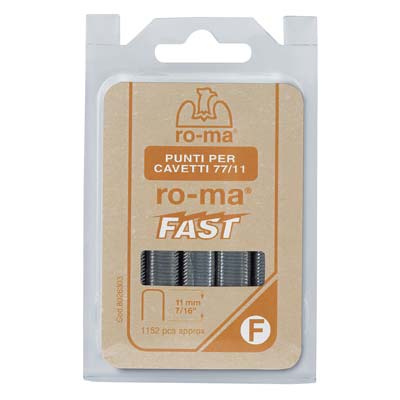 PUNTO 77 X FISSATRICE FISSACAVO M77 RO-MA 77/11 ZINCATO  MM 5X11
