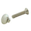 VITE SEDIA OTTONE NICHELATO + BORCHIA VITE M 4 MM 30 CF=PZ100