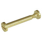 VITE GIUNZIONE MOBILI CANNOCCHIALE OTTONE ORO LUCIDO MM 6 VITE M 5 MM 25