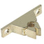 FERMAPORTA A PINZA OTTONE LUCIDO MM 60X14 H.MM 30