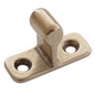 INCONTRO FERMAPORTA A PINZA AD AVVITARE MM 14X34 H.MM 24 OTTONE LUCIDO