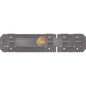 CATENACCIO TRAVERSO A FISSARE SMERALDA DDF VERN NERO MM 33X157