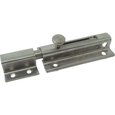 CATENACCIO PORTALUCCHETTO TONDO 15/I IBFM ACCIAIO INOX PIASTRA MM 33 CM 7/11 Immagine principale del prodotto