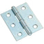 CERNIERA MEZZA LARGA 838 VALTOCE ACCIAIO ZINCATO PERNO FISSO  MM  57X43X1,4